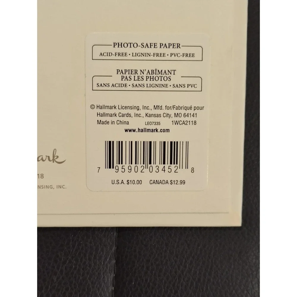 Hallmark Honeymoon Snapshot Photo Album; Holds 30 - 4